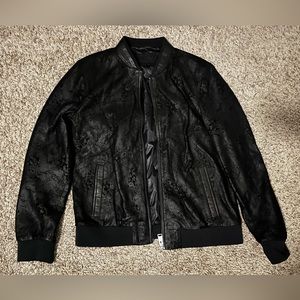 Black Patterned MacZoo Jacket